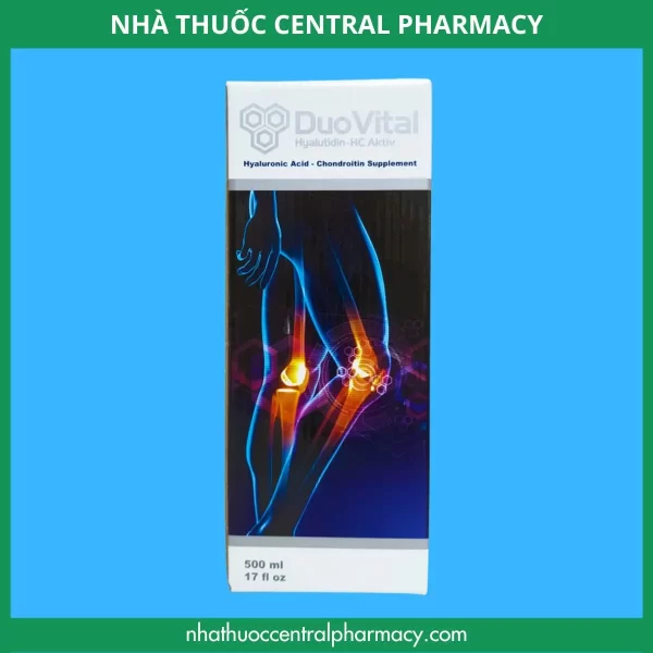 Mặt trước hộp thuốc khớp DuoVital