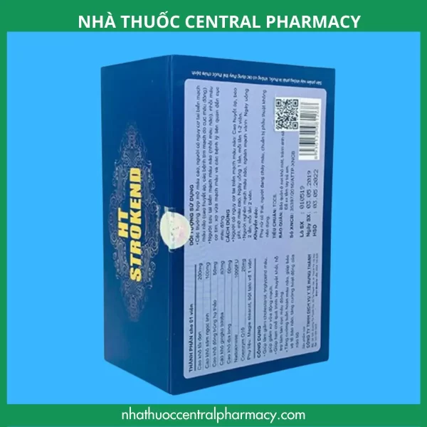 Mặt sau lọ HT Strokend